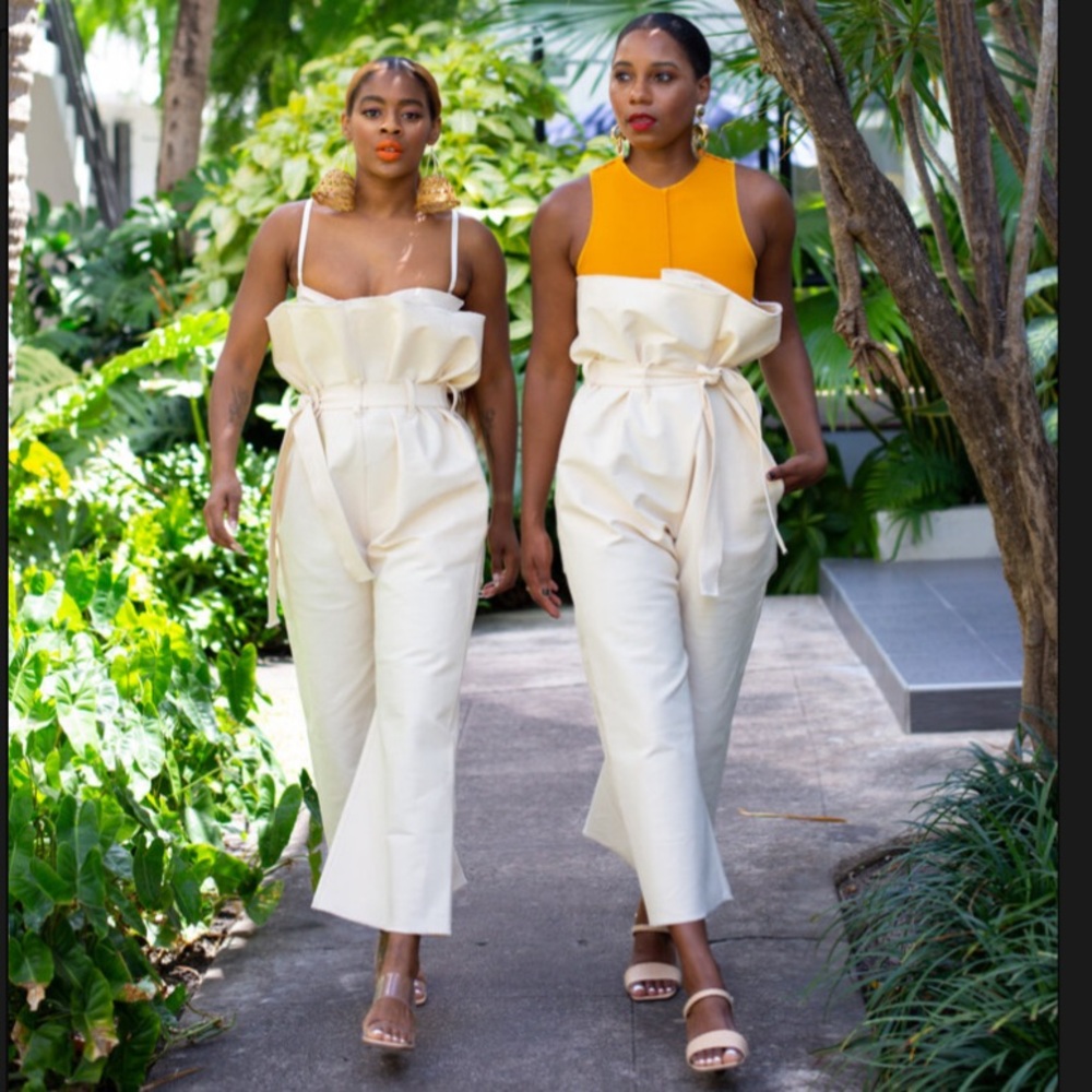 Something By Sonjia Hamptons paperbag pants